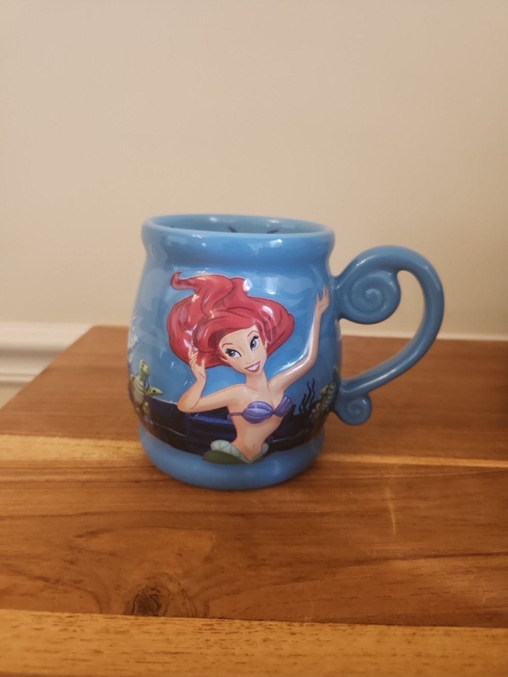 Disney Ariel Blue Ceramic Mug - The Little Mermaid